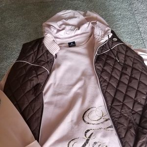 Air Jordan Light pink/brown 0Shirt and Vest